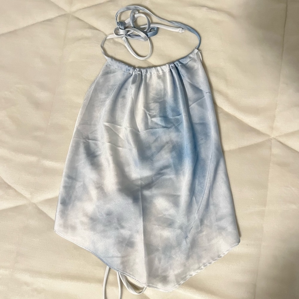 Open back shirt